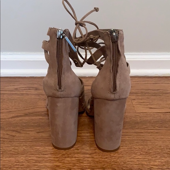 Dolce Vita Lace Up Heels - Picture 2 of 4